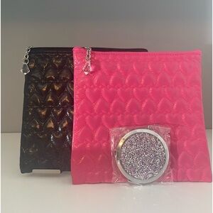 NWOT Bundle Bags and Glamour Mirror